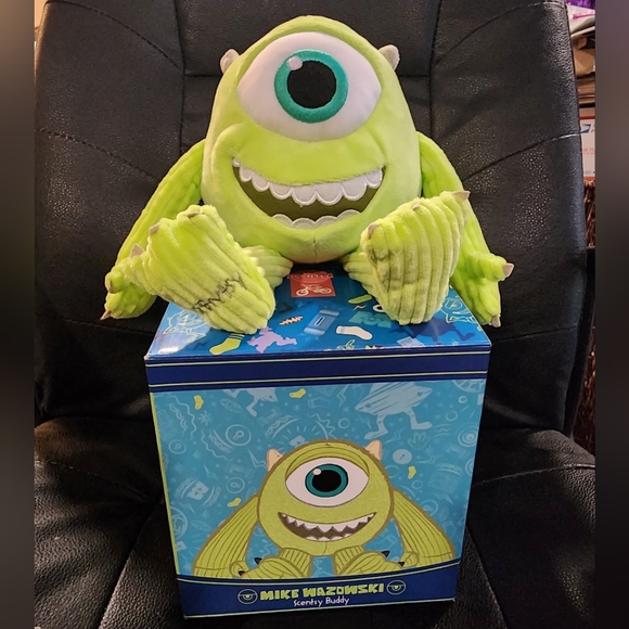 Disney Scentsy Buddy Pixar Mike Wazowski New in the Box Never Used - Picture 2 of 5